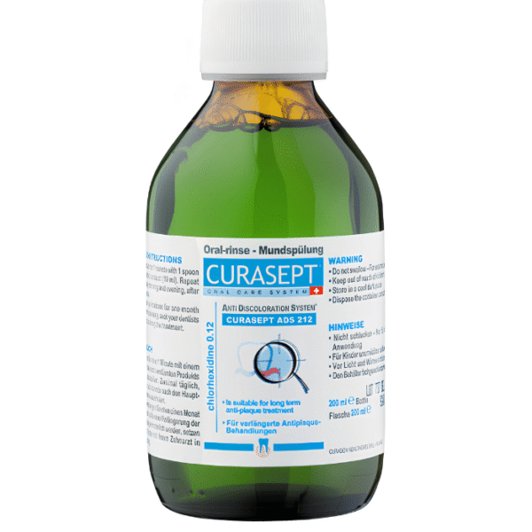 Curasept ADS 220 Bain de Bouche Chlorhexidine 0,20 % Sans Alcool 200ml