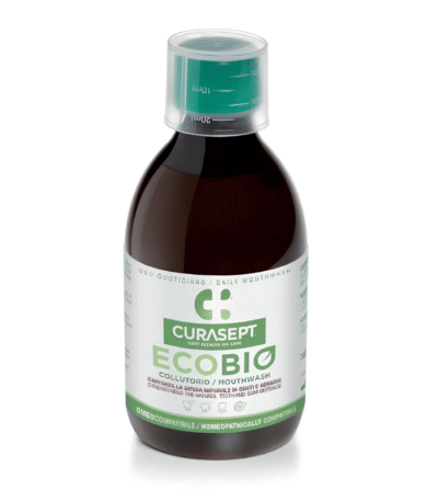 Curasept Ecobio Bain de Bouche Naturel aux Huiles Essentielles 300ml