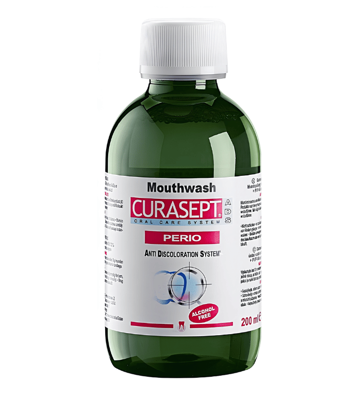 Curasept ADS Perio Bain de Bouche Chlorhexidine 0,12 % Sans Alcool 200ml Curasept ADS Perio Bain de Bouche Chlorhexidine 0,12 % Sans Alcool 200ml
