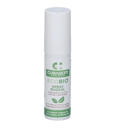 Curasept Ecobio Spray Buccal Haleine Fraîche aux Extraits de Plantes Bio 20ml