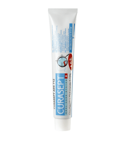Curasept ADS 712 Gel Dentifrice Chlorhexidine 0,12 % pour Gencives Sensibles 75ml
