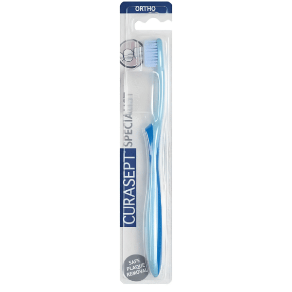 Curasept Specialist Ortho Brosse à Dents Orthodontique pour Appareil Dentaire