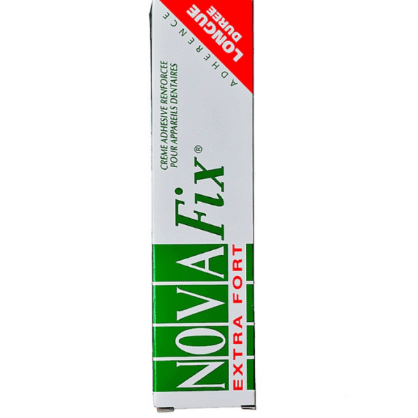 Novafix Extra Fort Crème Adhésive pour Appareil Dentaire Maintien Renforcé 20g