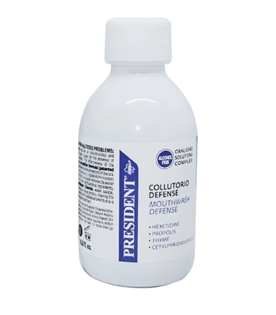President Bain de Bouche Defense Sans Alcool pour Haleine Fraîche 200ml