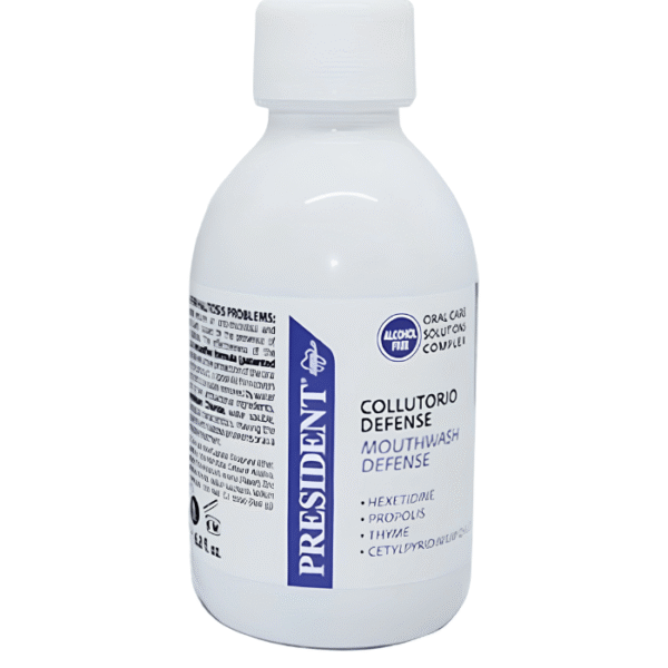 President Bain de Bouche Defense Sans Alcool pour Haleine Fraîche 200ml