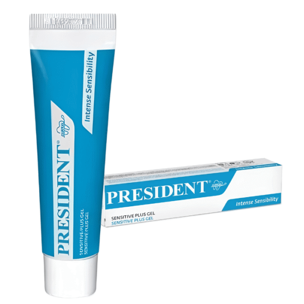President Dentifrice Sensitive Gel pour Dents Sensibles 50ml