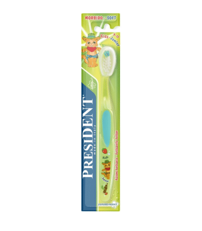 President Kids Junior Brosse à Dents Souple 5-11 Ans pour Enfants