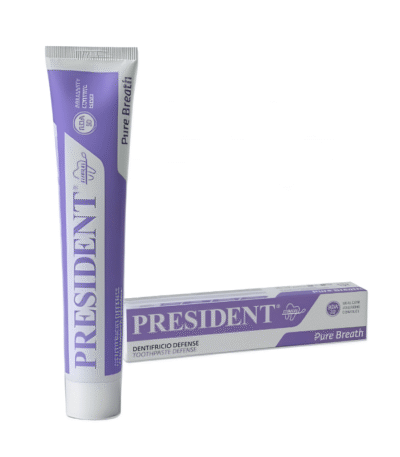 President Dentifrice Defense Pure Breath pour Haleine Fraîche 75ml