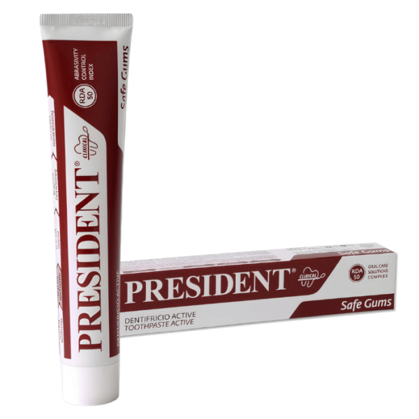 President Dentifrice Active Safe Gums pour Gencives Sensibles 50ml