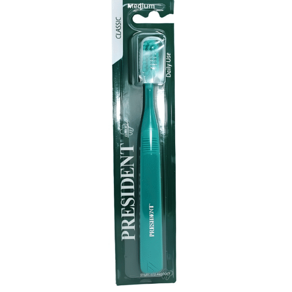 President Classic Brosse à Dents Medium pour Usage Quotidien