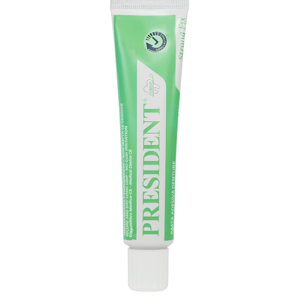President Strong Fix Crème Adhésive Dentaire pour Prothèses 20g