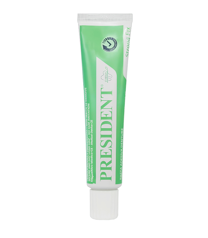 President Strong Fix Crème Adhésive Dentaire pour Prothèses 20g President Strong Fix Crème Adhésive Dentaire pour Prothèses 20g