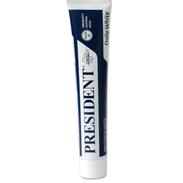 President Daily White Dentifrice Blancheur Quotidien 75ml