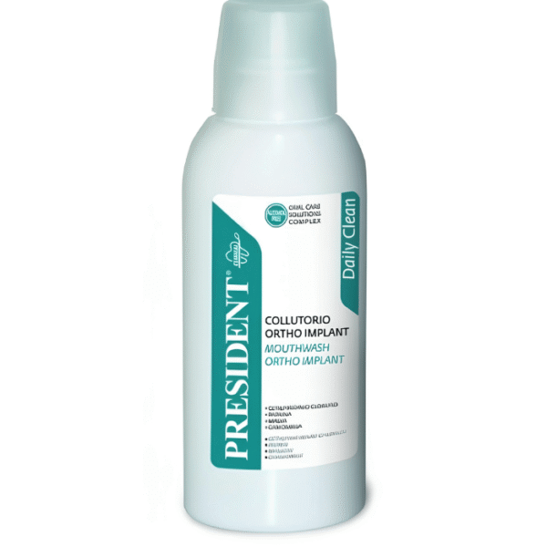 President Bain de Bouche Classic Ortho Implant Sans Alcool 200ml