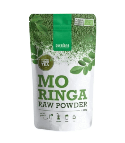 Purasana Moringa Poudre Bio Super Food Tea 200g