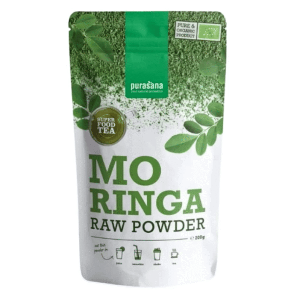Purasana Moringa Poudre Bio Super Food Tea 200g