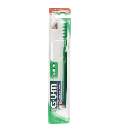 Gum Classic 411 Brosse à Dents Souple Adulte