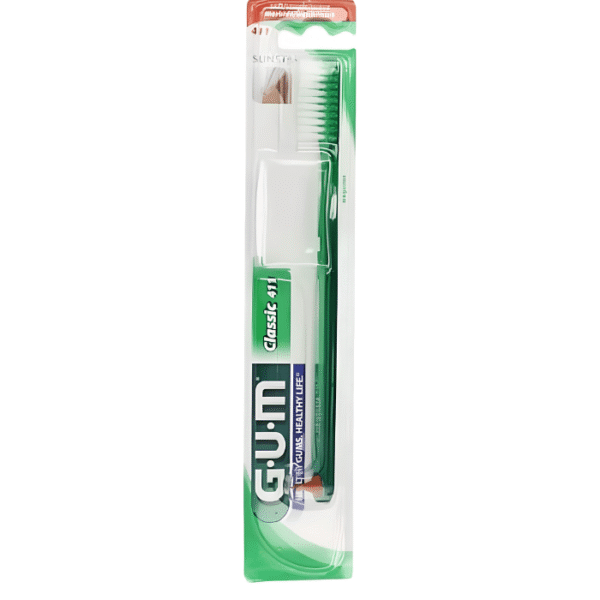 Gum Classic 411 Brosse à Dents Souple Adulte