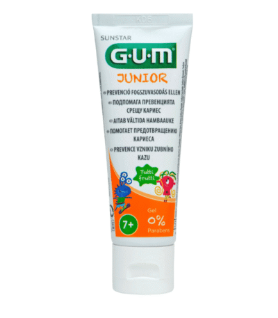 Gum Junior Dentifrice Tutti Fruity 7 Ans+ 50ml