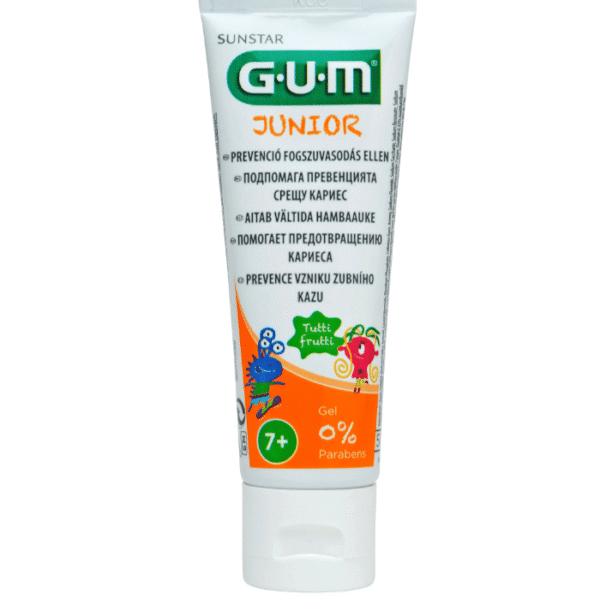 Gum Junior Dentifrice Tutti Fruity 7 Ans+ 50ml