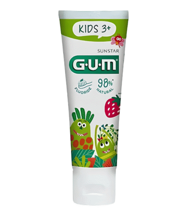 Gum Kids Dentifrice Fraise 3 Ans+ 50ml