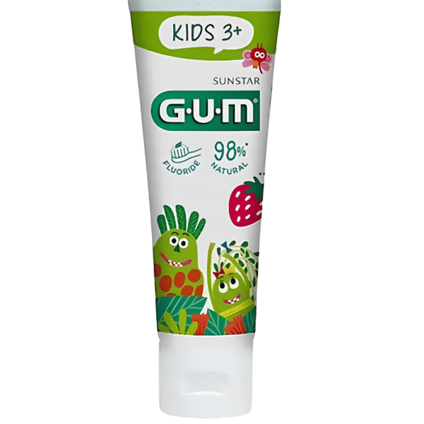 Gum Kids Dentifrice Fraise 3 Ans+ 50ml