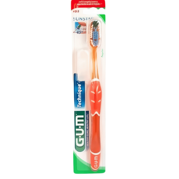 Gum Technique+ 491 Brosse à Dents Souple Compacte
