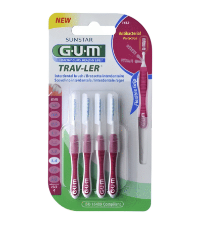 Gum Trav-ler 1612 Brossettes Interdentaires 1,4 mm
