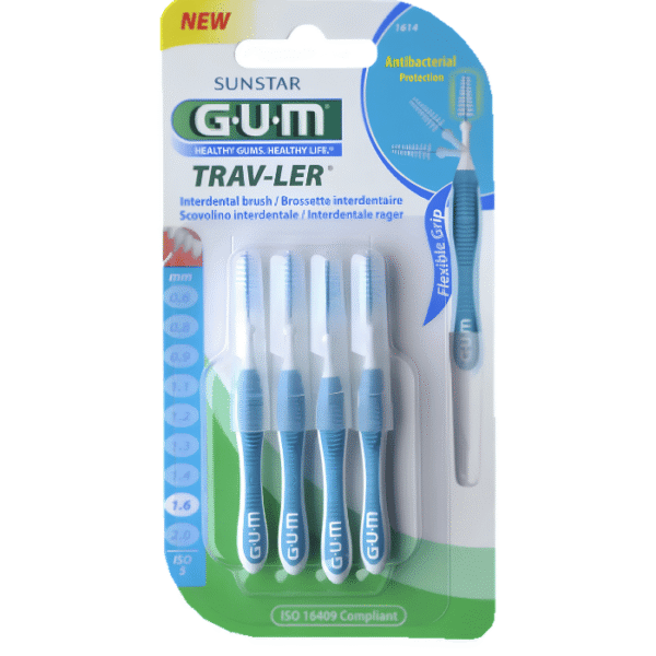 Gum Trav-ler 1614 Brossettes Interdentaires 1,6 mm