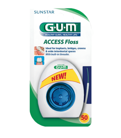 Gum Access Floss 3200 Fil Dentaire avec Passe-Fil