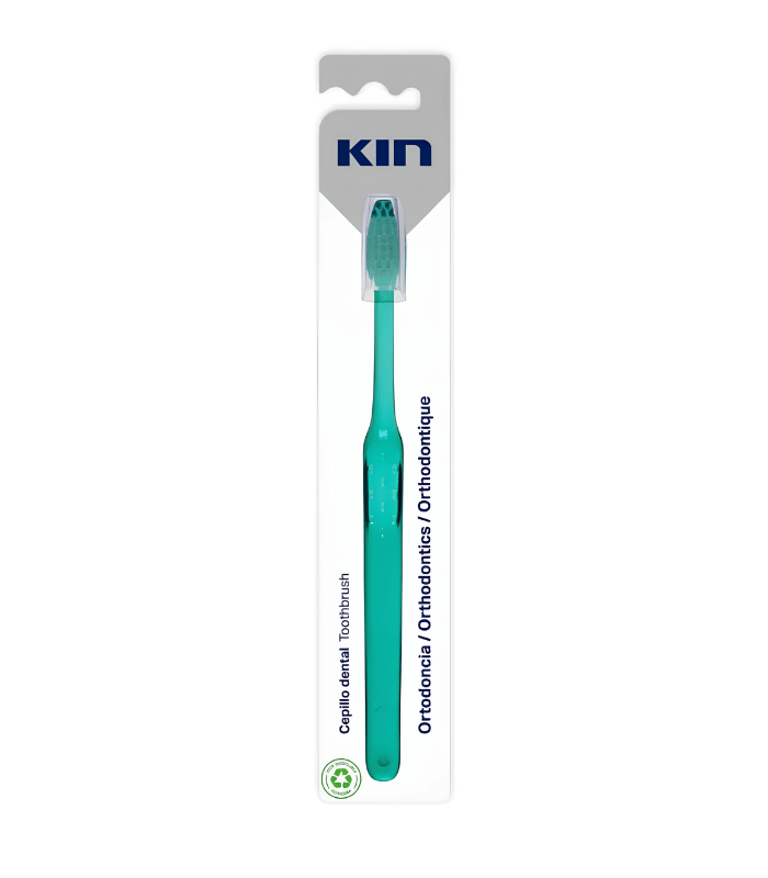Kin Clinic Brosse à Dents Orthodontique pour Appareils Dentaires Kin Clinic Brosse à Dents Orthodontique pour Appareils Dentaires