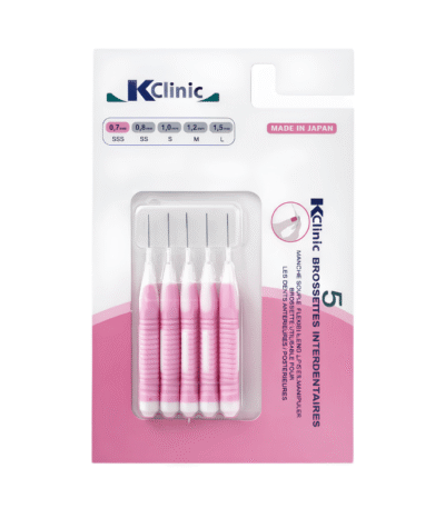 Kin Clinic Brossettes Interdentaires 0,7 mm pour Espaces Étroits 5 unités