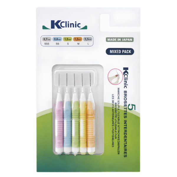 Kin Clinic Brossettes Interdentaires Mixte Multi-Tailles 5 unités