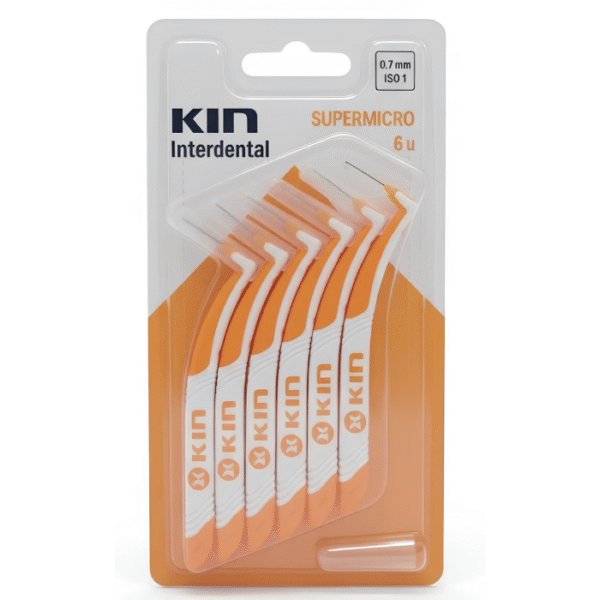 Kin Brossettes Interdentaires Supermicro 0,7 mm ISO 1 6 unités