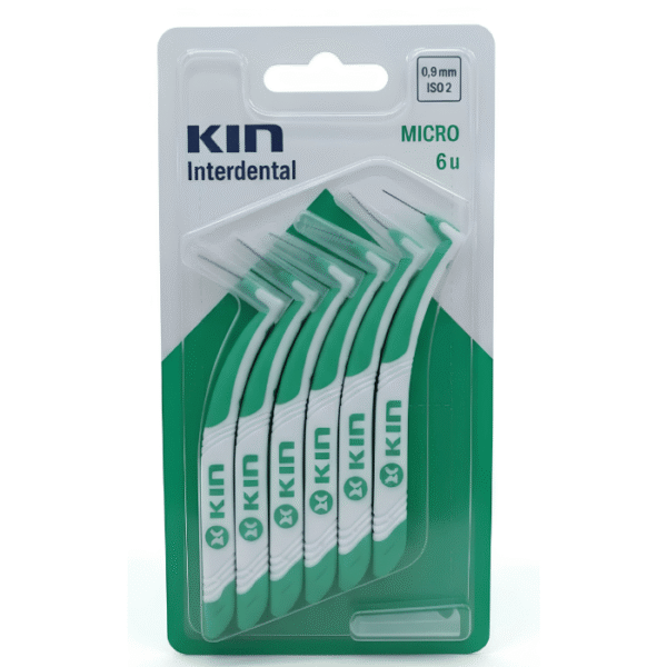 Kin Brossettes Interdentaires Micro 0,9 mm ISO 2 6 unités
