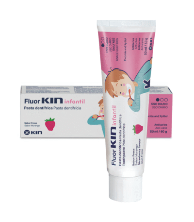 Kin Fluor Infantil Dentifrice Enfant Anti-Caries Goût Fraise 50ml