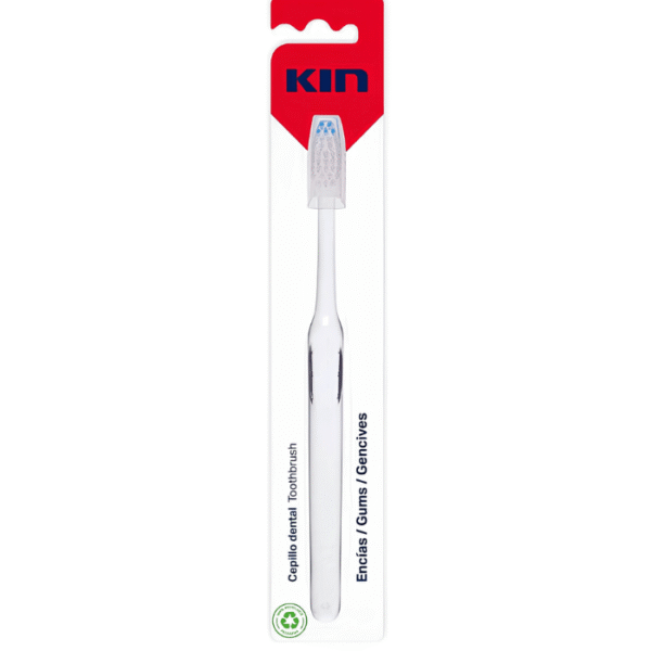 KIN Brosse à Dents Gencives avec Capuchon pour Massage Doux – 1 unité