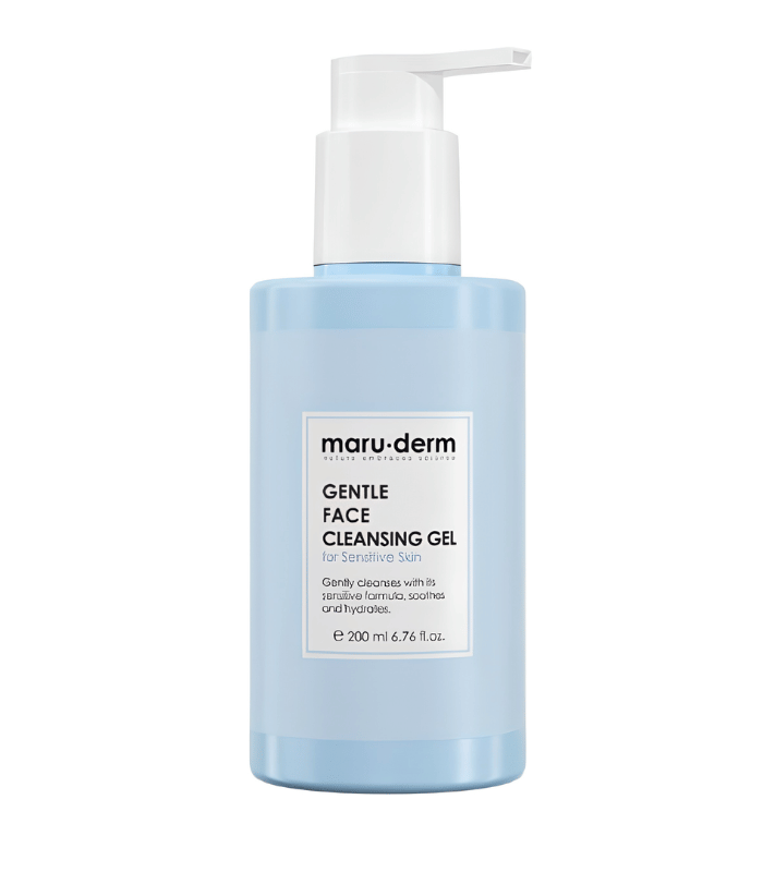 Maru.derm Gel Nettoyant Visage Doux pour Peaux Sensibles 200 ml