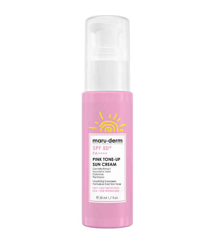Maru.derm Crème Solaire Ton Rose SPF 50+ PA++++ 50ml