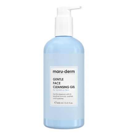 Maru-derm Gel Nettoyant Visage Doux pour Peaux Sensibles 400ml