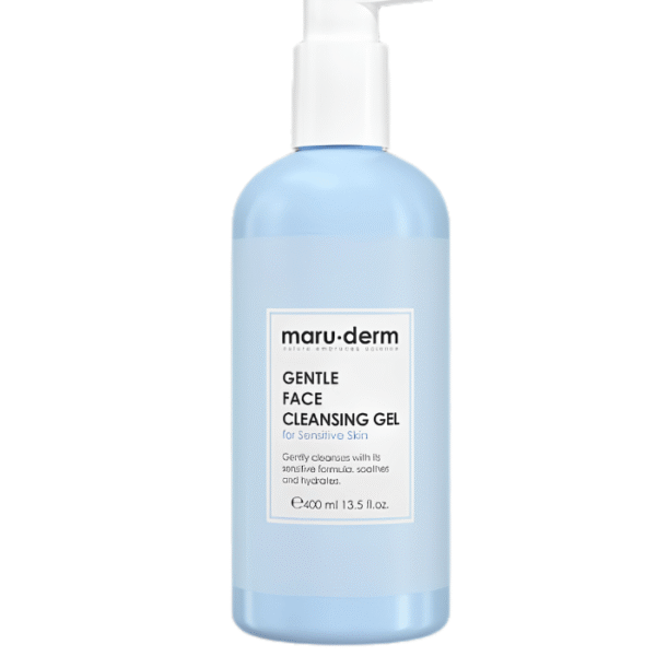 Maru-derm Gel Nettoyant Visage Doux pour Peaux Sensibles 400ml
