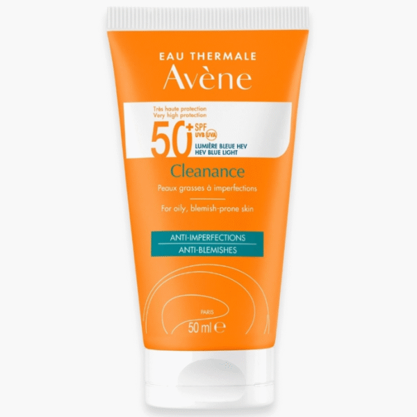 Avène Cleanance Solaire Anti-Imperfections SPF50+ Peaux Grasses 50ml