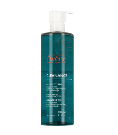 Avène Cleanance Gel Nettoyant Purifiant Peaux Mixtes à Grasses 400ml