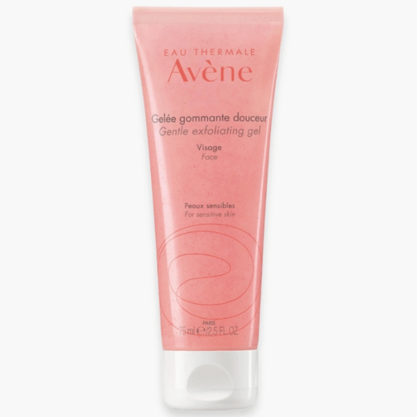 Avène Gelée Gommante Douceur Exfoliante Visage Peaux Sensibles 50ml