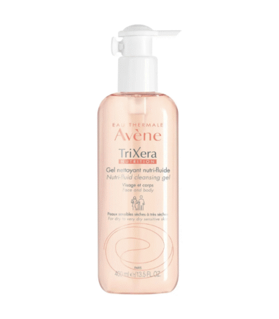 Avène TriXera Nutrition Gel Nettoyant Nutri-Fluide Visage et Corps 400ml