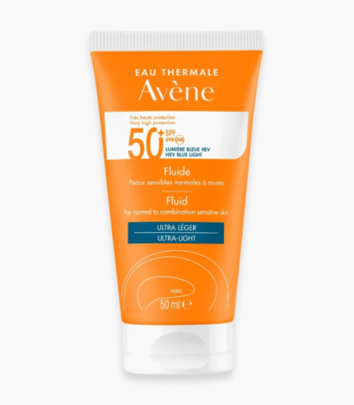 Avène Fluide Solaire Ultra-Léger SPF50+ Peaux Normales à Mixtes 50ml