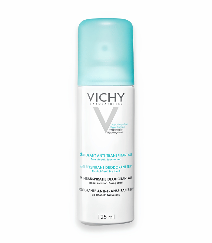 Vichy Déodorant Aérosol Anti-Transpirant 48H Toucher Sec 125ml Vichy Déodorant Aérosol Anti-Transpirant 48H Toucher Sec 125ml