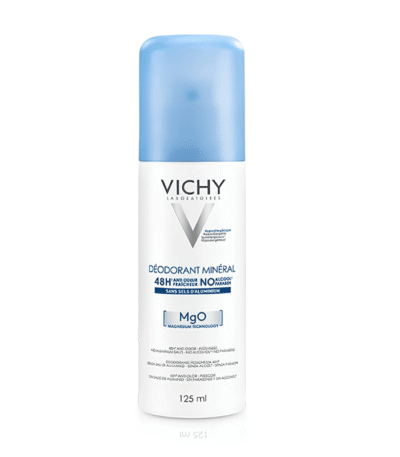 Vichy Déodorant Minéral Aérosol 48H Peaux Sensibles 125ml