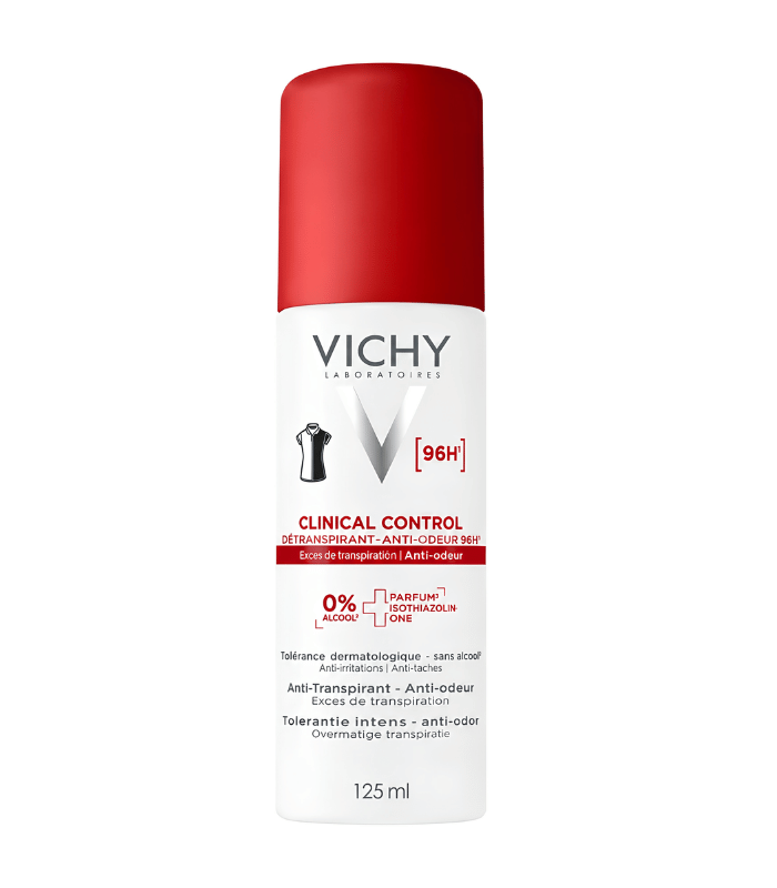 Vichy Clinical Control Déodorant Aérosol Anti-Transpirant 96H Femme 125ml Vichy Clinical Control Déodorant Aérosol Anti-Transpirant 96H Femme 125ml