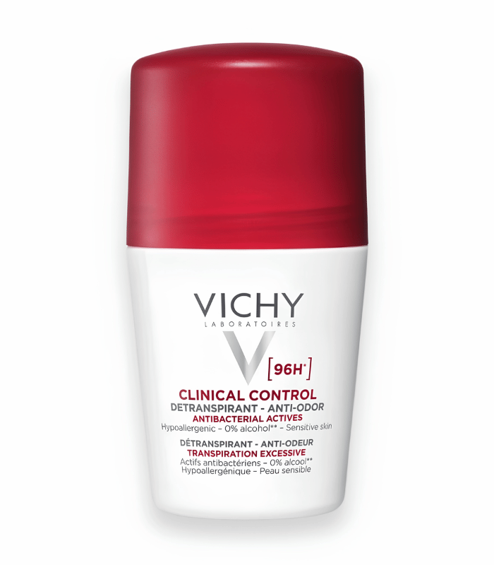 Vichy Clinical Control Déodorant Roll-On Anti-Transpirant 96H 50ml Vichy Clinical Control Déodorant Roll-On Anti-Transpirant 96H 50ml